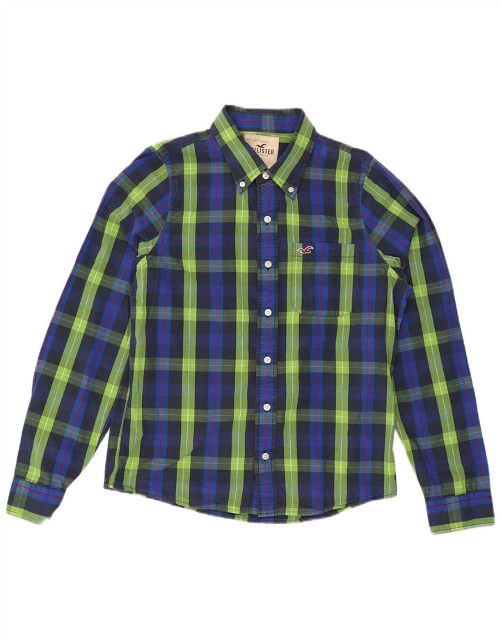 Hollister muška košulja XL plavi karirani