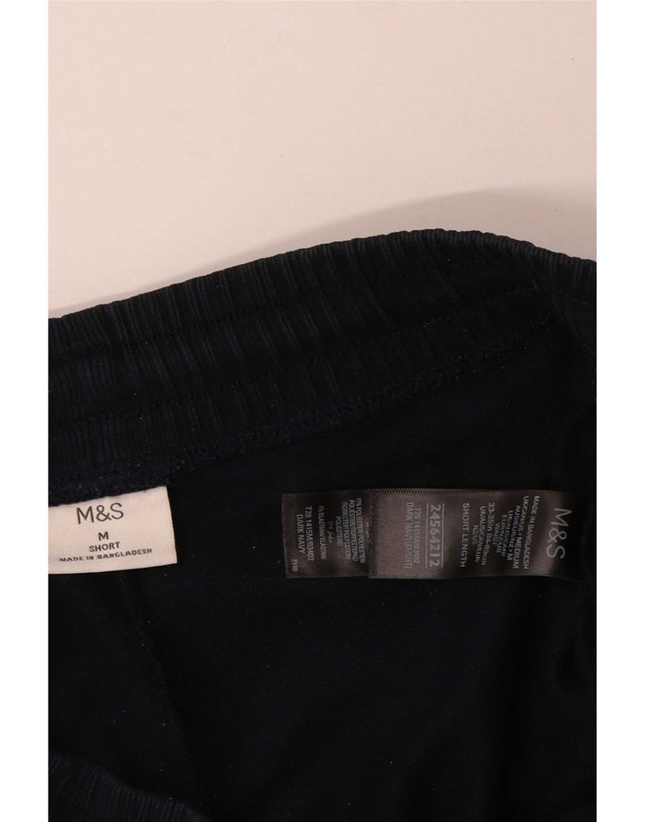 Marks & Spencer ženske trenirke Hlače UK 14 Srednje tamnoplavi pamuk