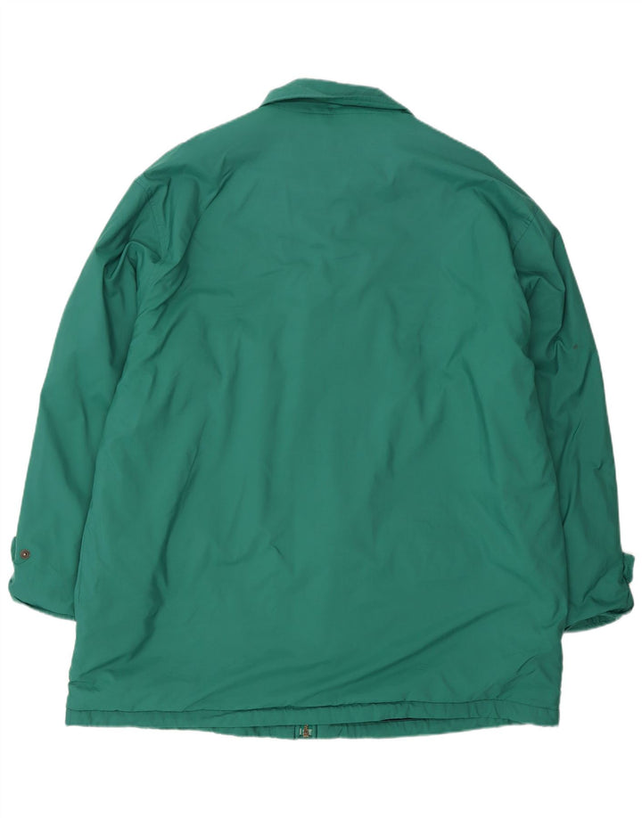 Eddie Bauer ženska velika vjetrovka jakna UK 18 XL Zeleni najlon