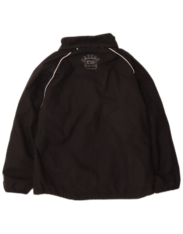 Nike Boys Oregon Graphic Anorak Windbreaker Jacket 12-13 Years Large Black