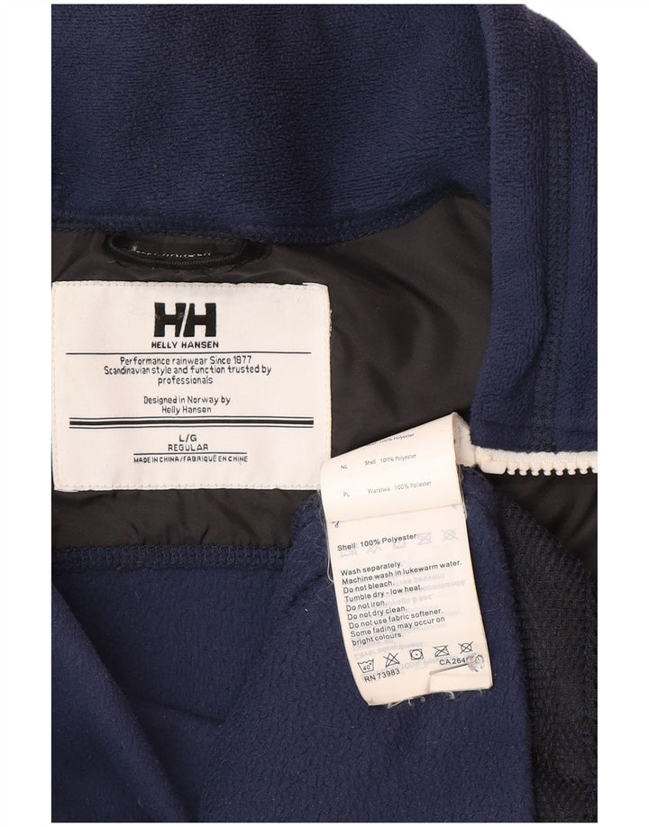 Helly Hansen muška flis jakna regularnog kroja UK 40 velika tamnoplava poliester