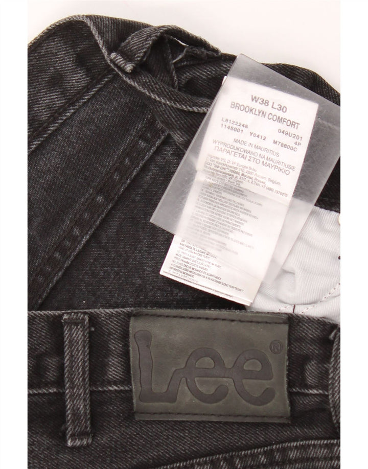 Lee Brooklyn udobne traper kratke hlače W38 XL crni pamuk