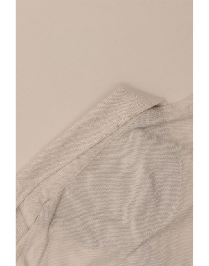 WRANGLER Muška polo majica standardnog kroja Srednje bijeli pamuk