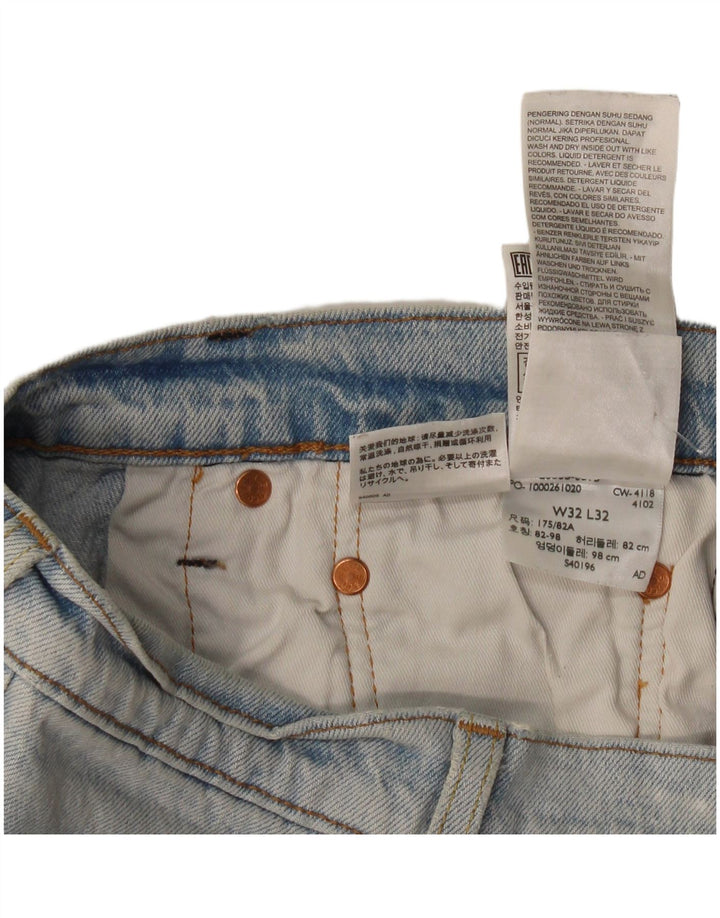 Levi's ženske 512 traper jake vruće hlačice W32, veliki plavi pamuk