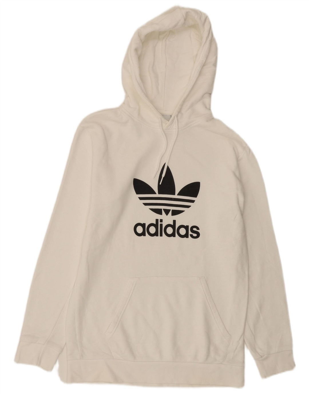 Adidas muška majica s kapuljačom s kapuljačom, mala bijela