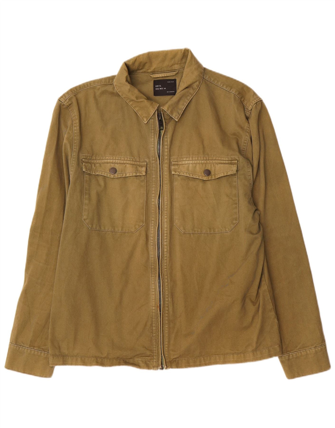 Zara muška bomber jakna UK 42 XL zeleni pamuk