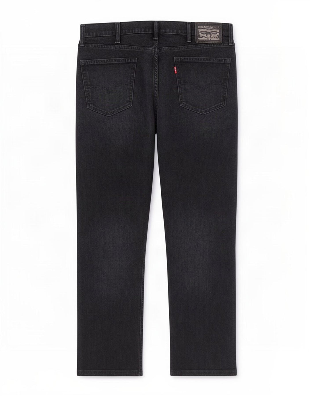 Levi's muške ravne traperice W38 L29 crni pamuk