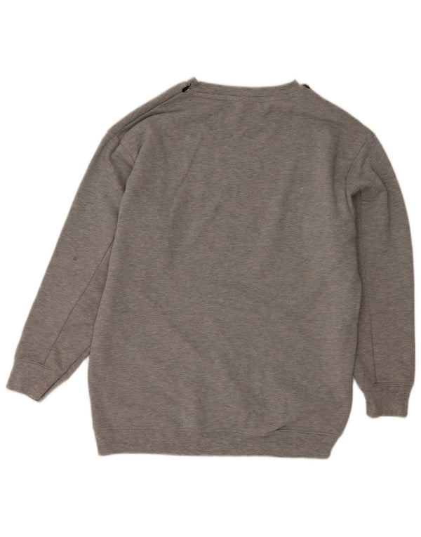 Zara ženski džemper prekomjerne majice s grafičkim motivima UK 10 Small Gray