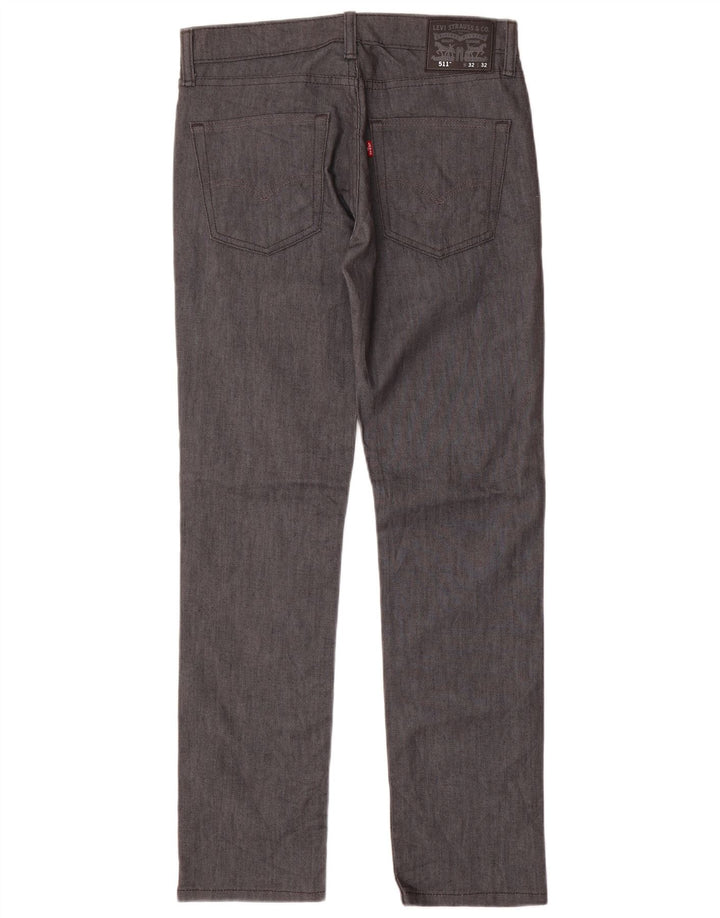 LEVI'S muške 511 uske traperice W32 L32 tamnoplavi pamuk