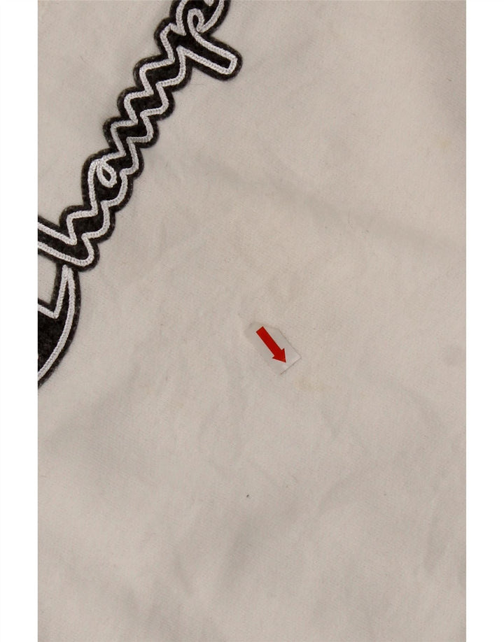 Champion ženski džemper s grafičkim motivima UK 16 Veliki bijeli poliester