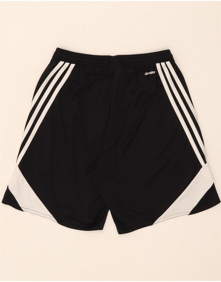 Adidas muške sportske kratke hlače Climalite male crne poliesterske boje