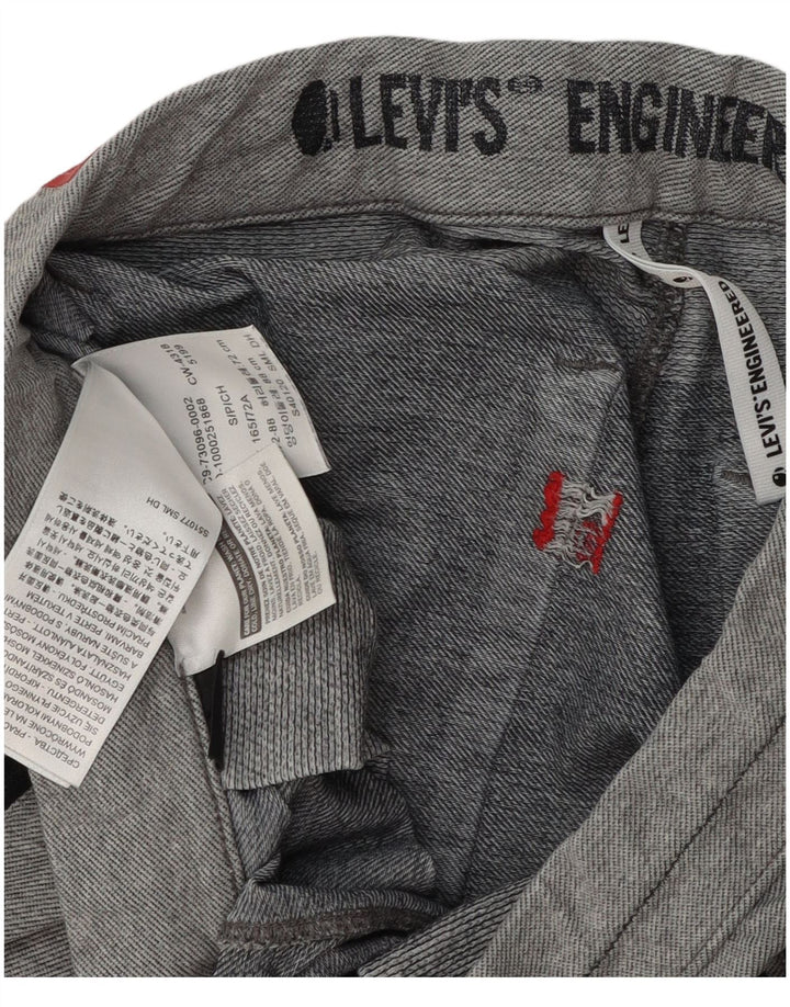 Levi's muška trenirka s grafičkim motivima, male sive moderne hlače