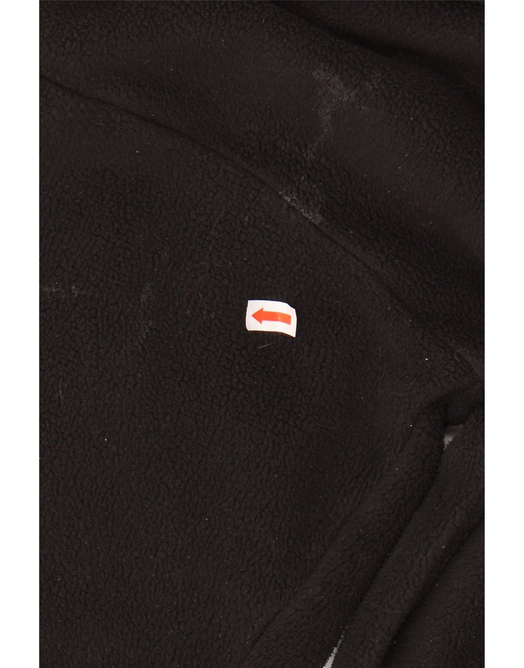 CHAMPION Womens Oversized Hooded Fleece Jumper UK 10 Small Black Polyester