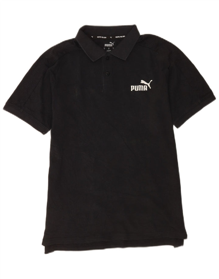Puma muška polo majica mala crna pamučna