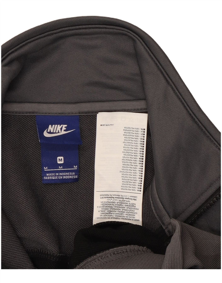 Nike muška gornja jakna trenirke srednje crne boje od poliestera
