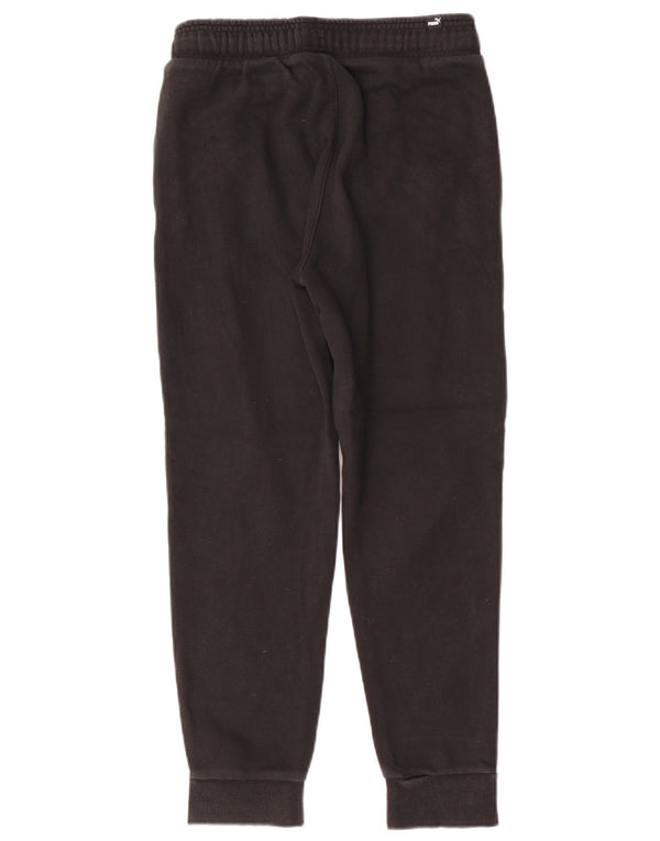 Puma Boys Graphic Trenirka Hlače Joggers 11-12 Years Black Cotton