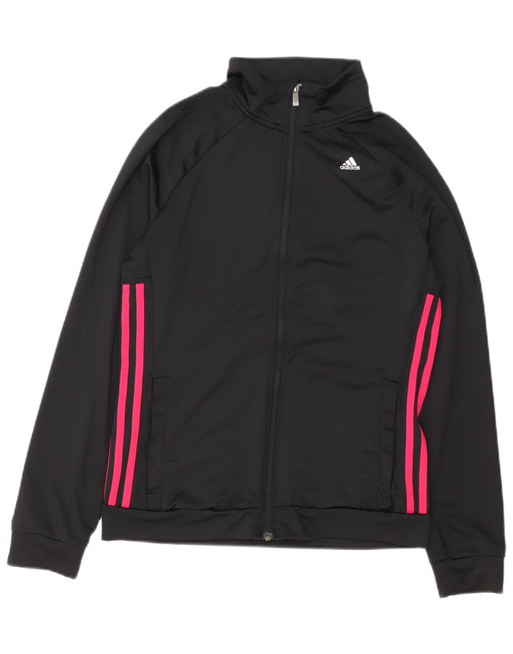 Adidas ženska gornja jakna Climalite velika trenirka UK 8/10 mala crna