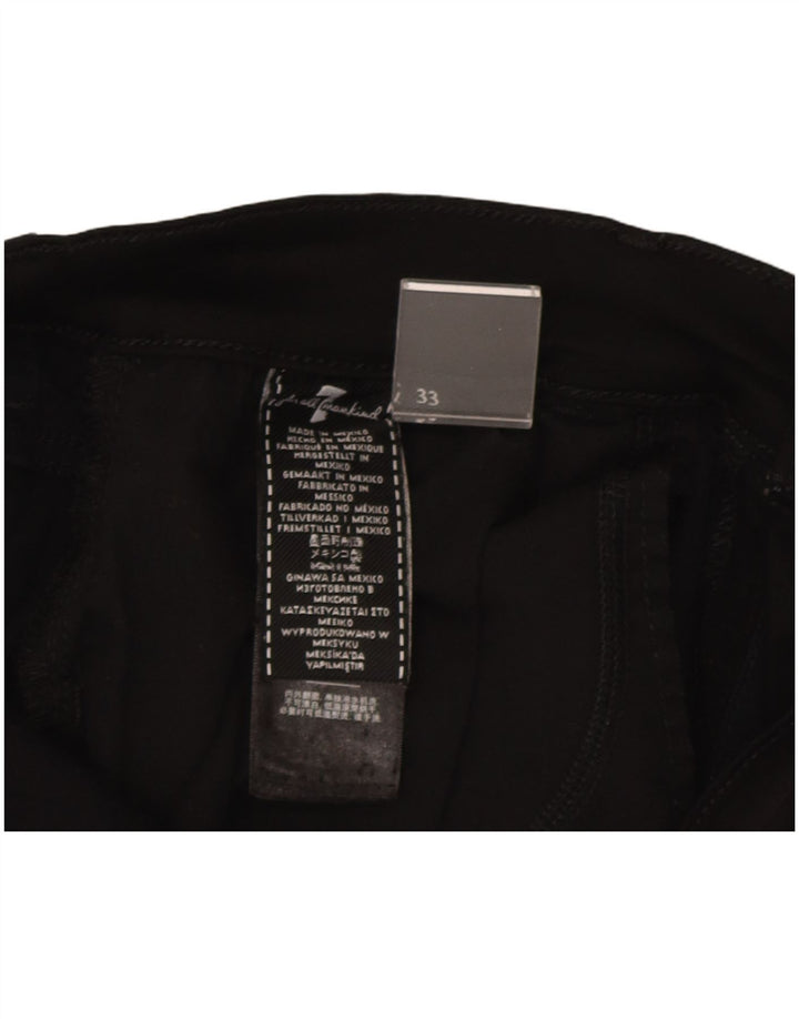 7 For All Mankind muške uske traperice W33 L33 crni modal
