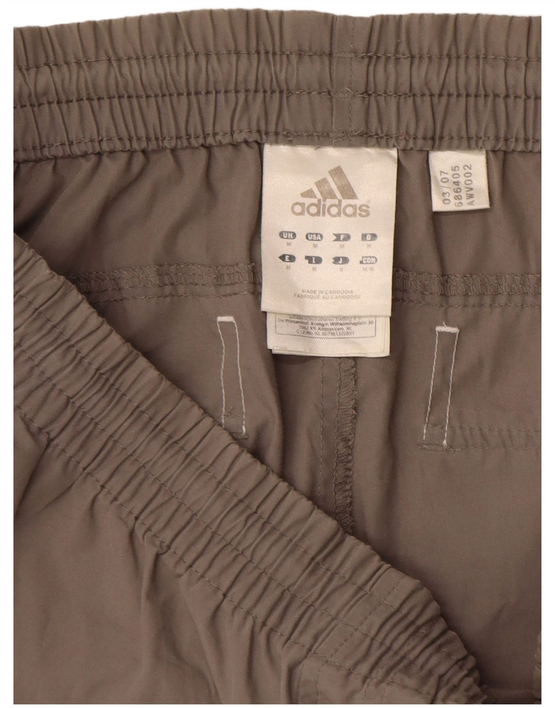 Adidas muške Capri Cargo trenirke hlače srednje sive boje od poliestera
