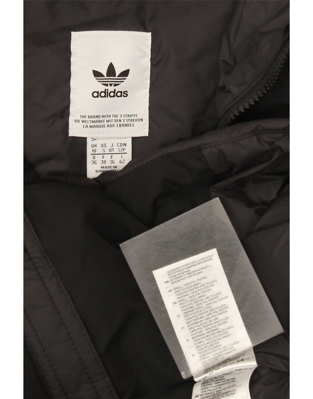 Adidas ženske UK 10 male crne poliesterske