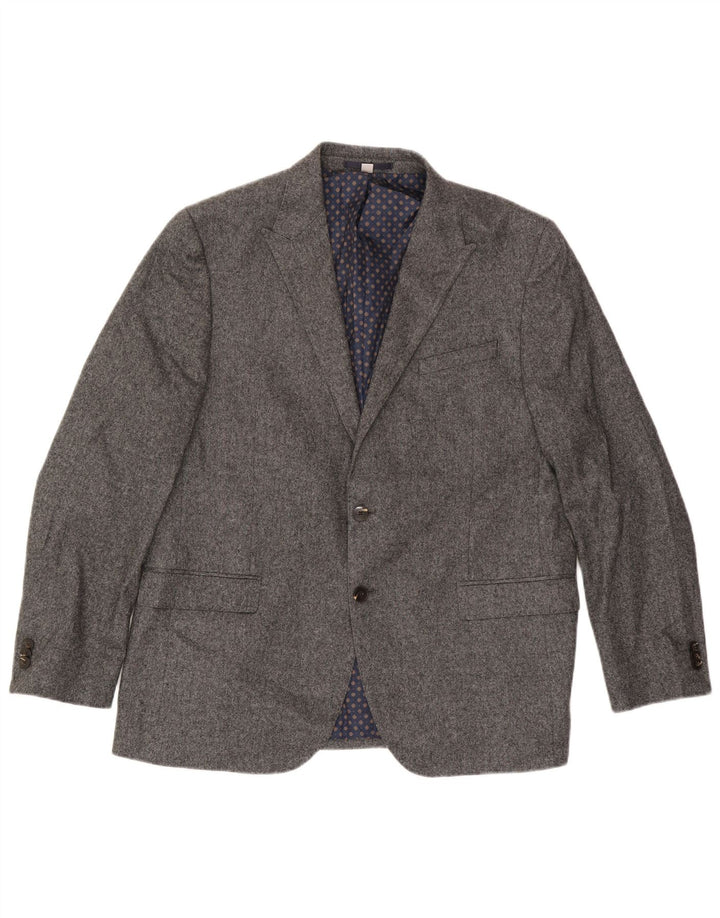 Marks & Spencer muška jakna sa 2 gumba UK 44 2XL siva vuna