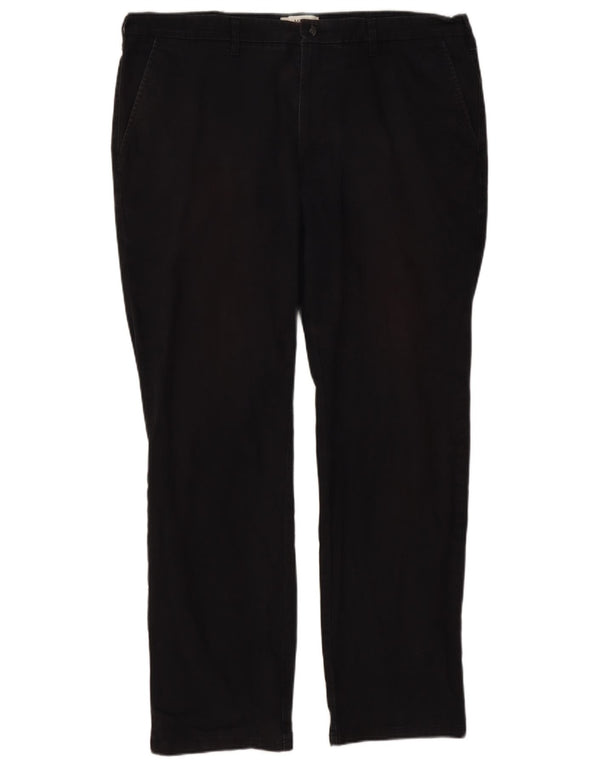Marks & Spencer muške chino hlače ravnog kroja W40 L31 crne