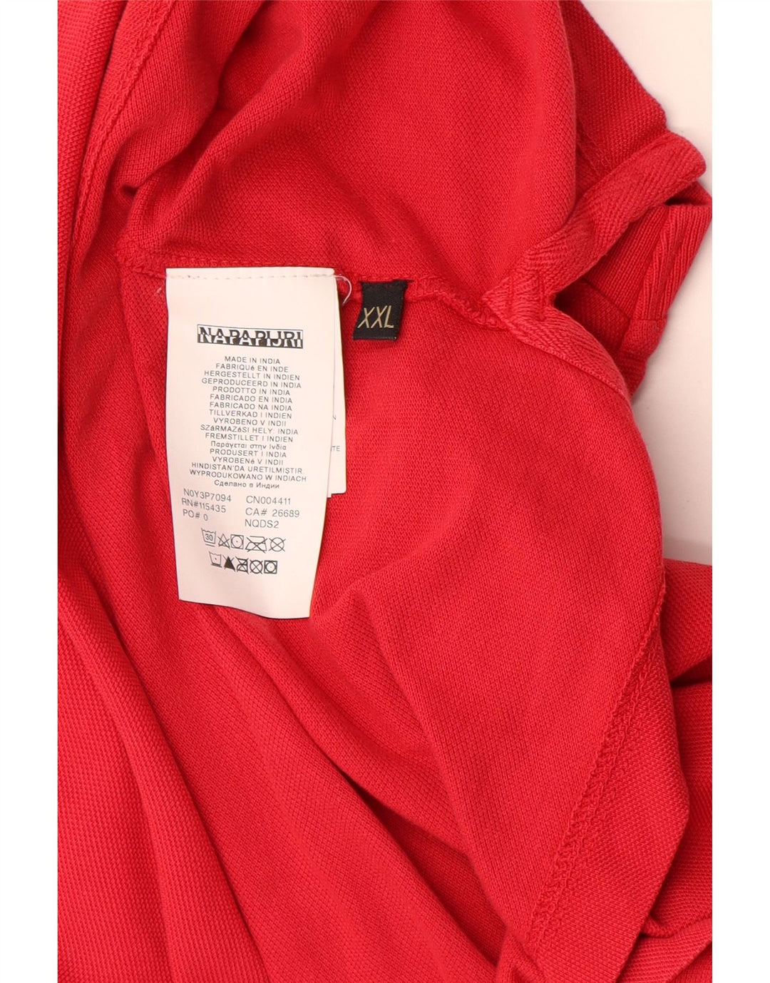 NAPAPIJRI muška polo majica 2XL crveni pamuk