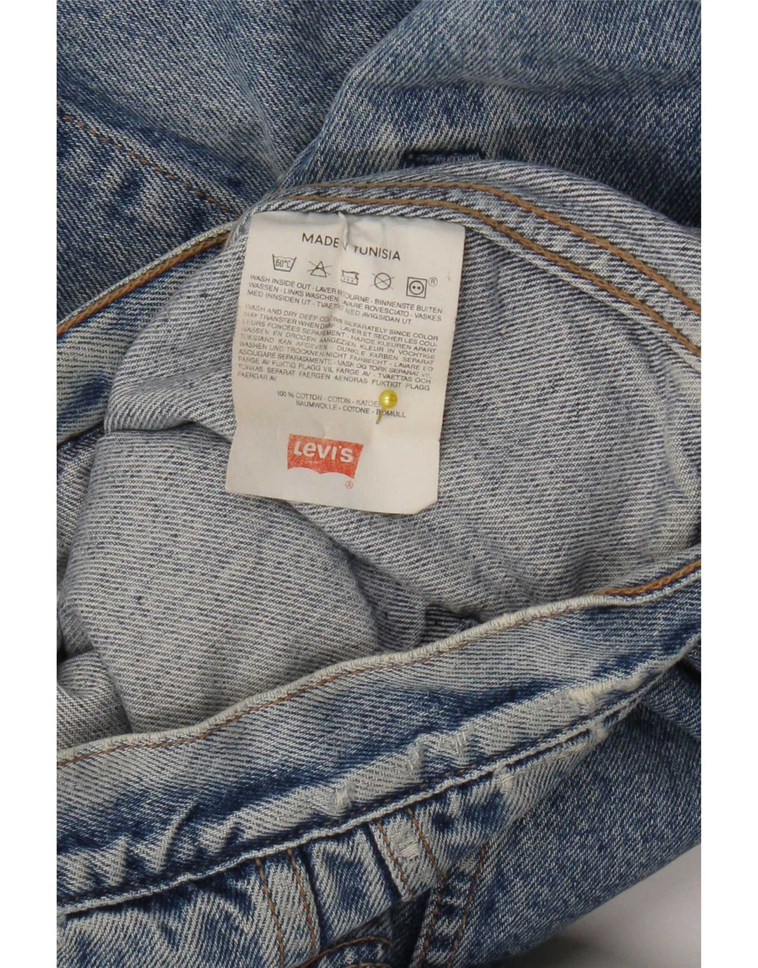 Levi's muška traper jakna UK 40 Large Blue Cotton
