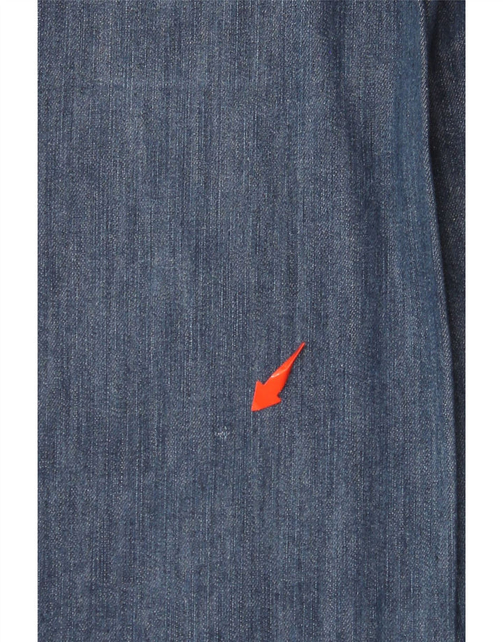 TRUSSARDI ženske ravne traperice W26 L30 plavi pamuk