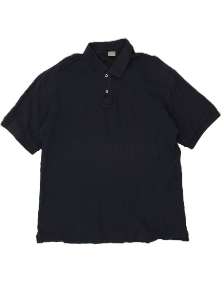 FILA Mens Polo Shirt IT 54 Large Navy Blue Cotton Vintage Fila and Second-Hand Fila from Messina Hembry 