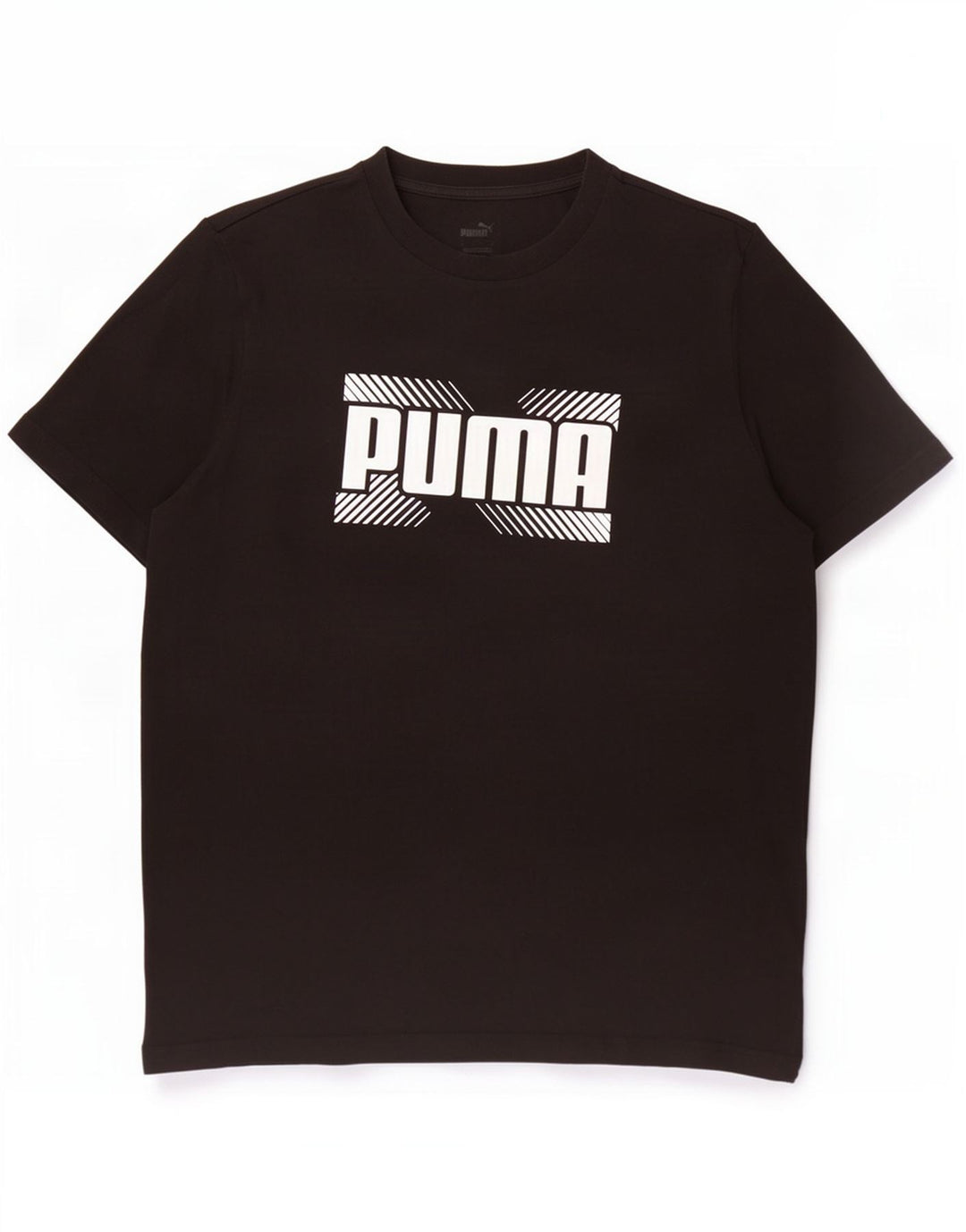 Puma muška velika crna majica s grafičkim motivima