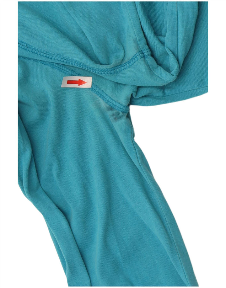 Hollister ženska majica dugih rukava UK 10, mali plavi pamuk