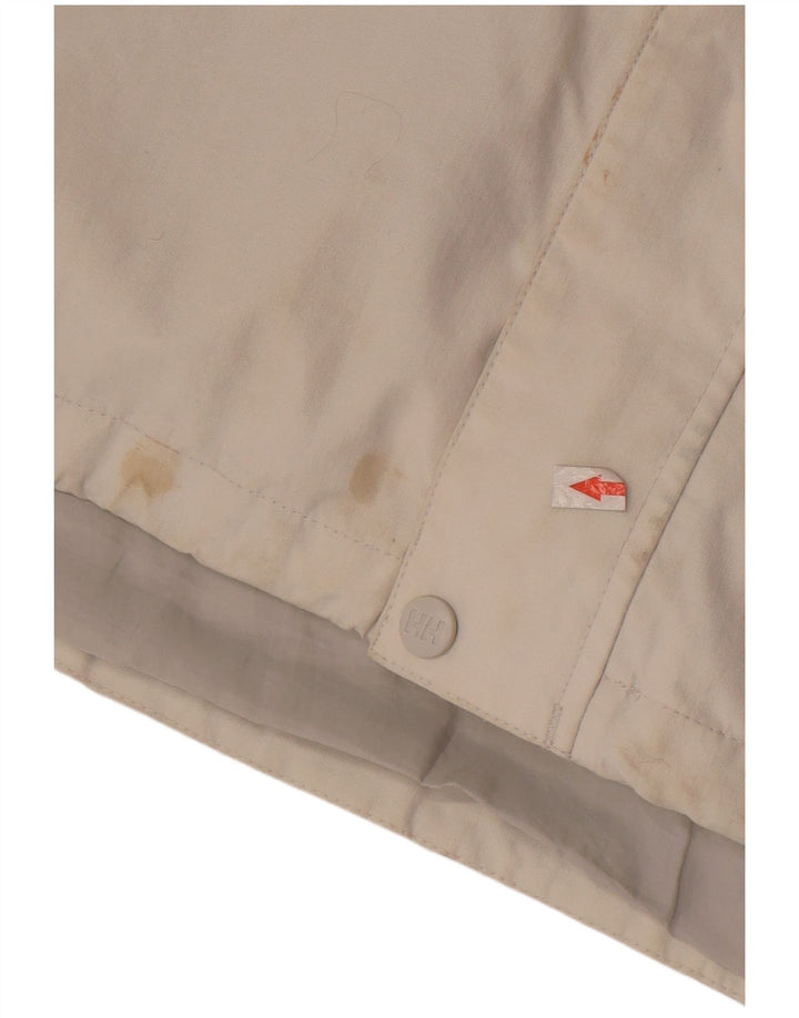 Helly Hansen muška kišna jakna s kapuljačom UK 40 Large off white najlon