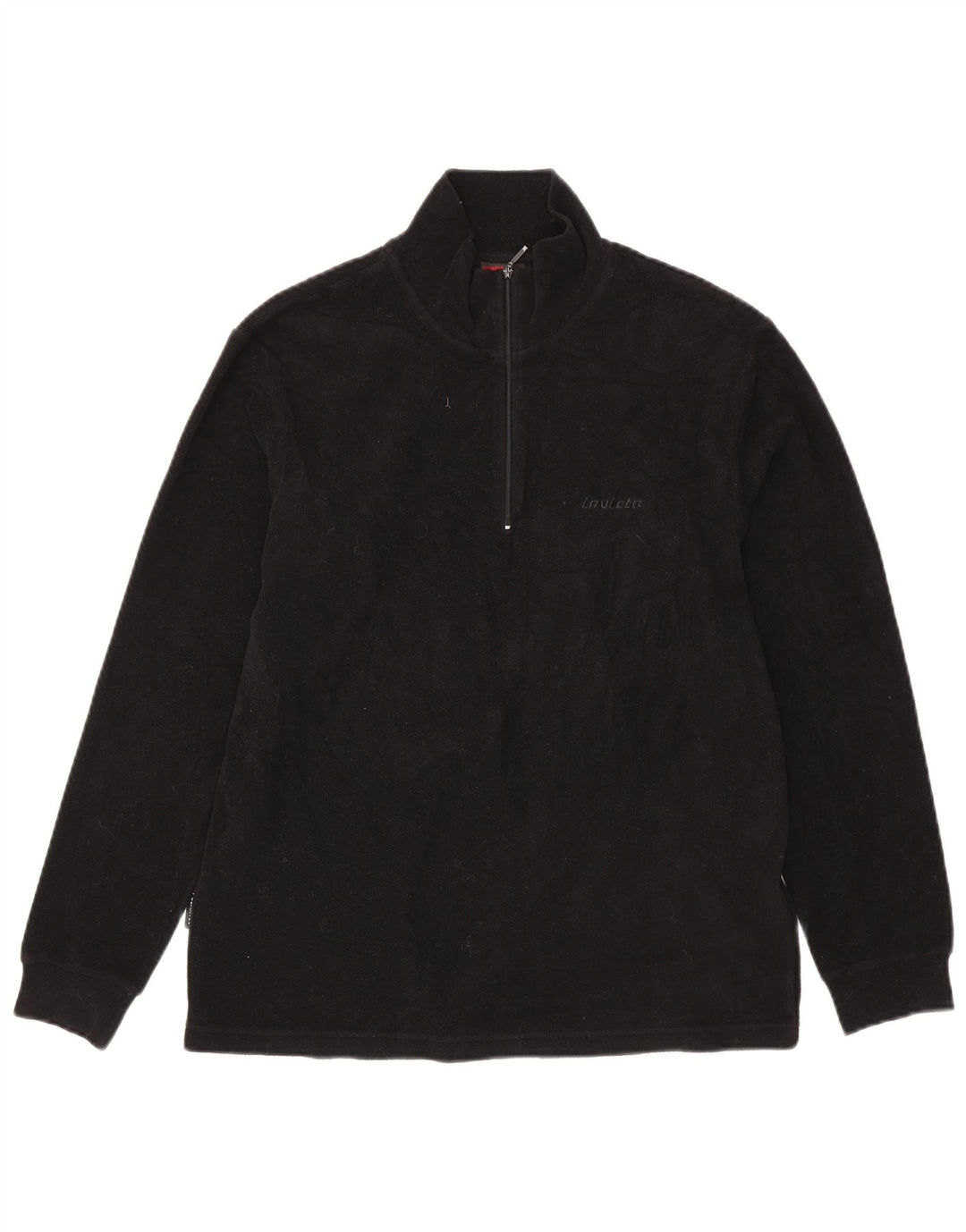 INVICTA muški flis džemper s patentnim izrezom, veliki crni