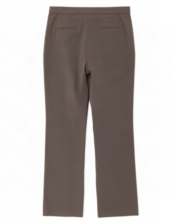 M&Co ženske ravne ležerne hlače UK 16 Large W33 L32 sivi poliester