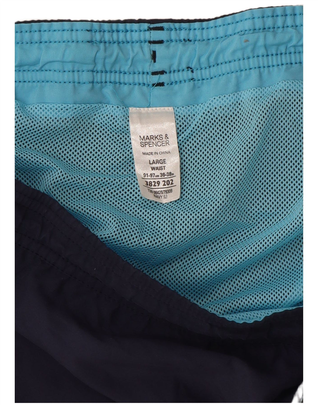 Marks & Spencer muške kratke hlače za plivanje, velike tamnoplave polikloridne hlače