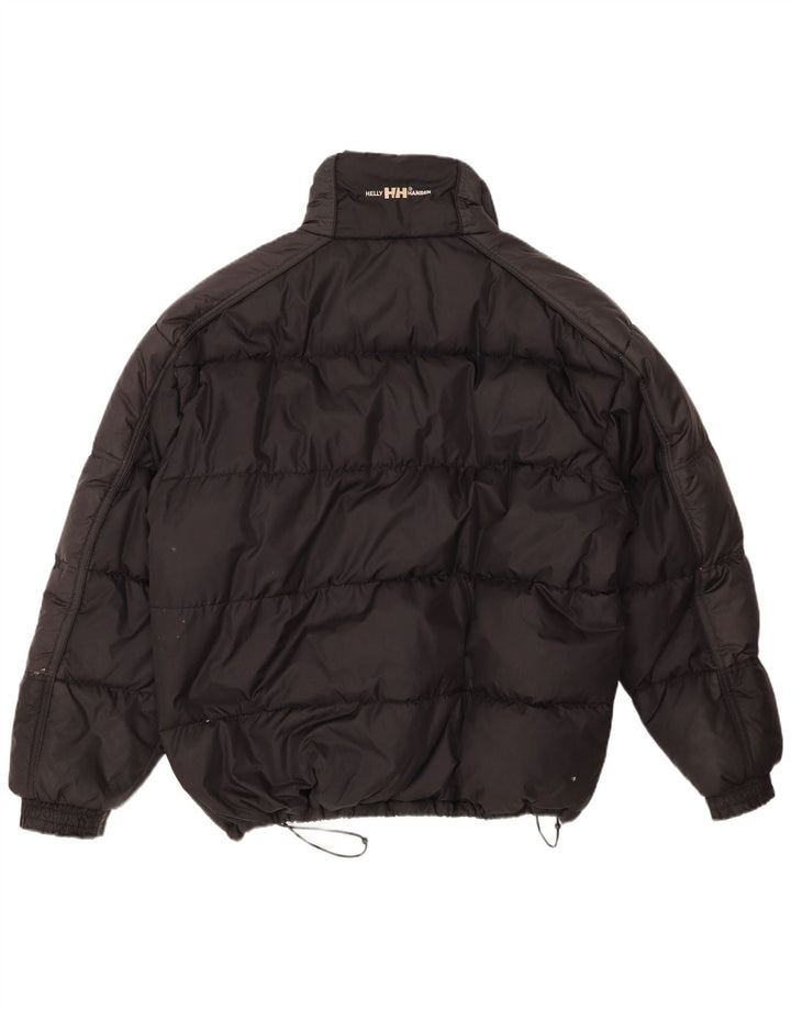 HELLY HANSEN Muška podstavljena jakna UK 40 Veliki crni najlon