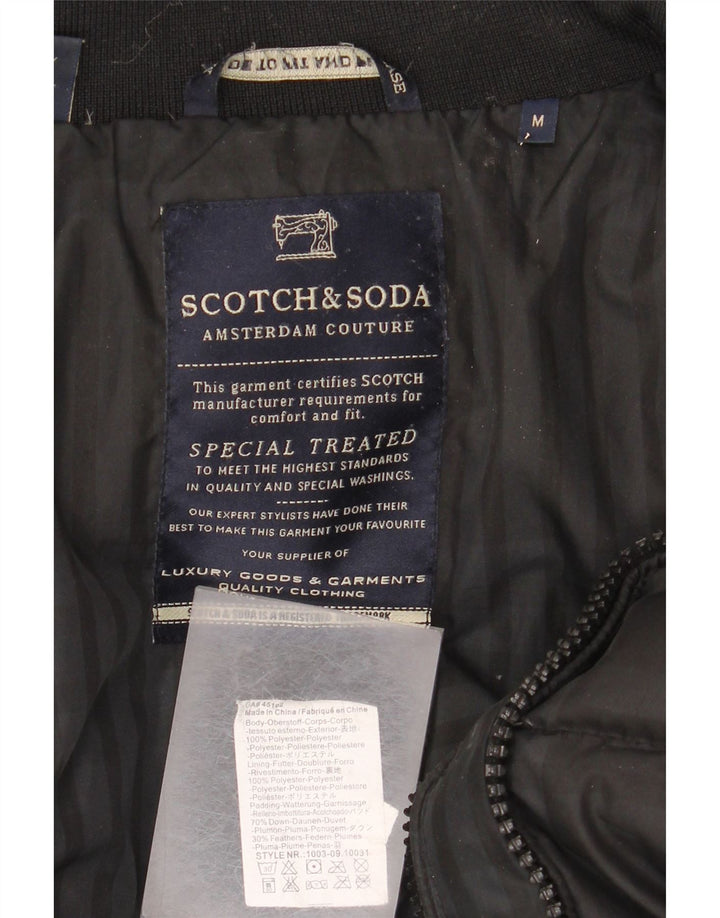 Scotch & Soda muška amsterdam couture podstavljena jakna UK 38 srednje crna karirana