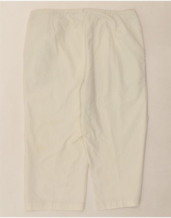 PUMA Womens Bermuda Sport Shorts UK 14 Large  Off White Polyester Vintage Puma and Second-Hand Puma from Messina Hembry 