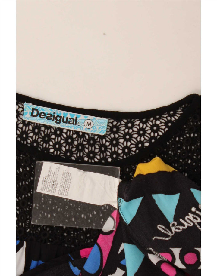 Desigual ženska top tunika s grafičkim motivima UK 14 srednje raznobojna geometrijska
