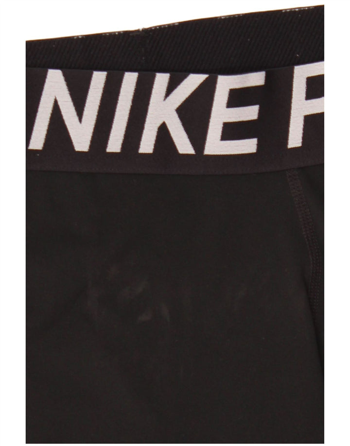 Nike Ženske grafičke sportske kratke hlače UK 8 male crne
