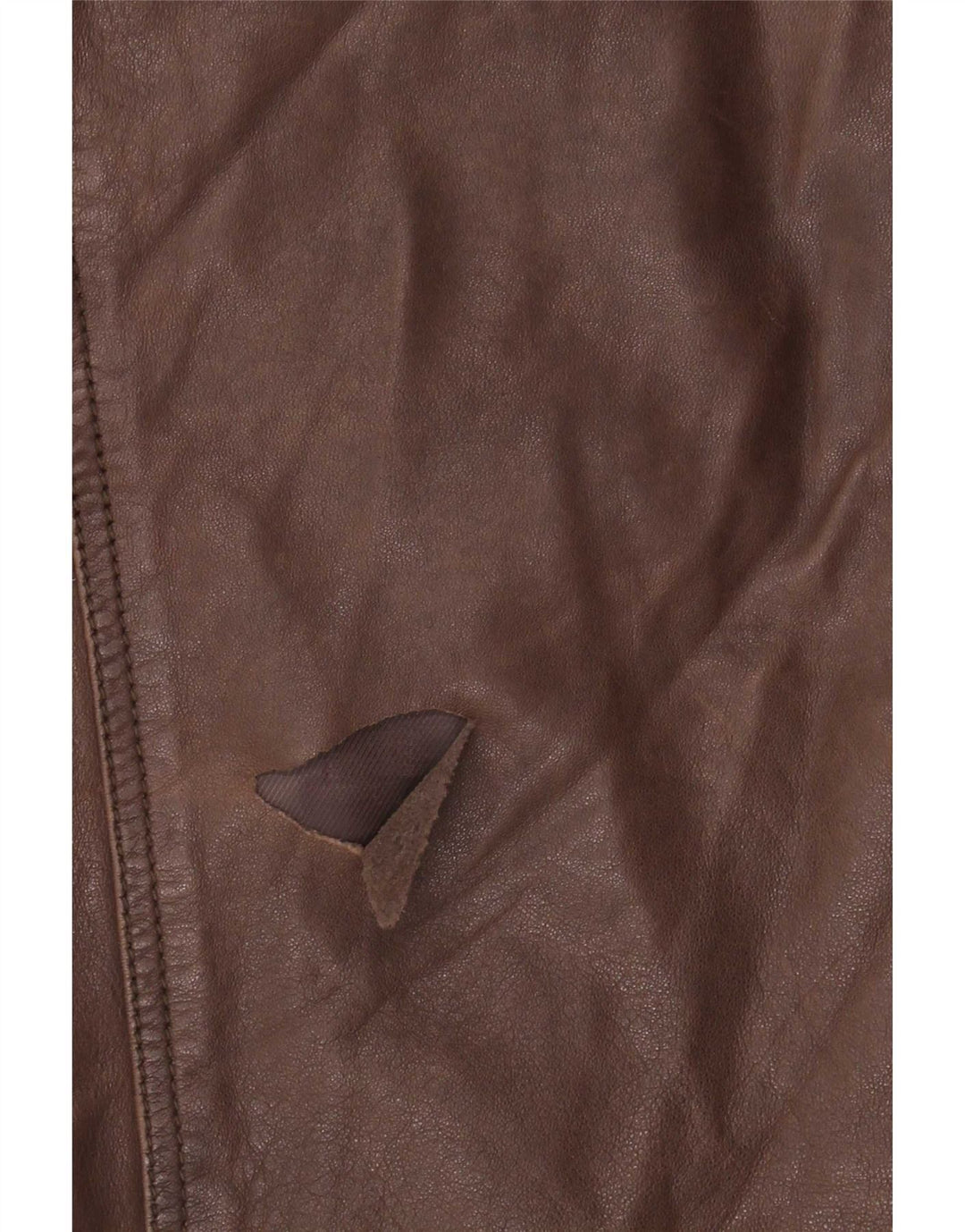 Vintage muška kožna jakna UK 40 Large Brown