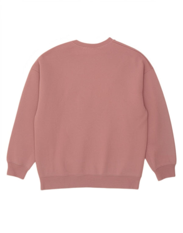 Puma velika ženska majica s kratkim rukavima UK 10 Small Pink Cotton