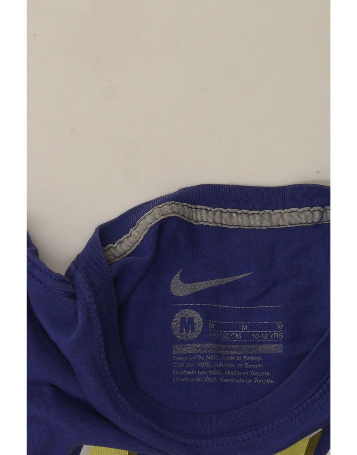 Nike Boys Graphic T-Shirt Top 10-11 Years srednje ljubičasta