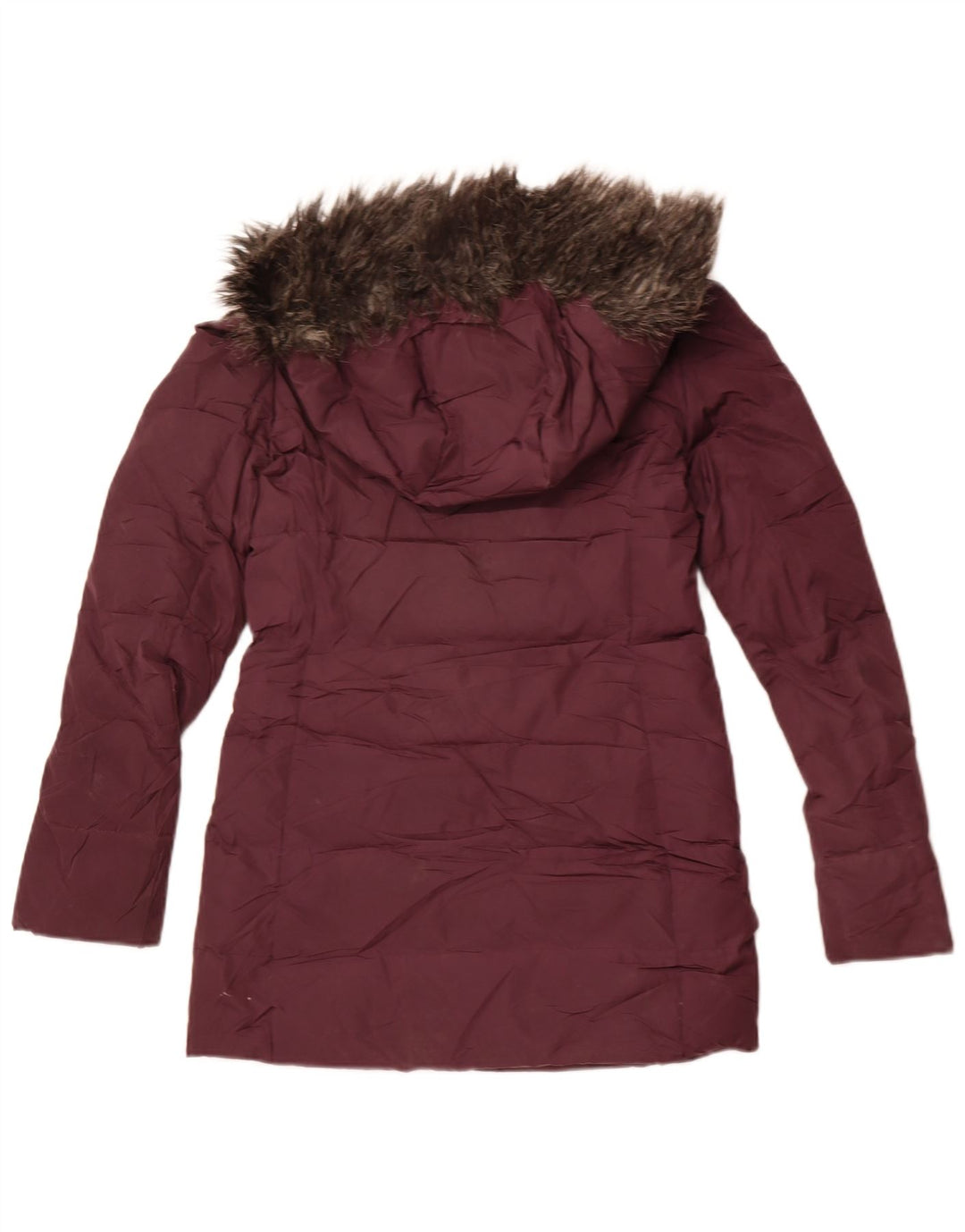 Jack Wills Ženska podstavljena podstavljena jakna UK 8 Mali bordo poliester