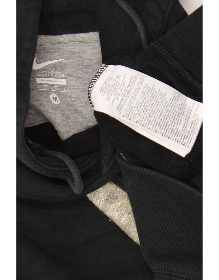 Nike muška majica s kapuljačom srednje crne boje, pamuk