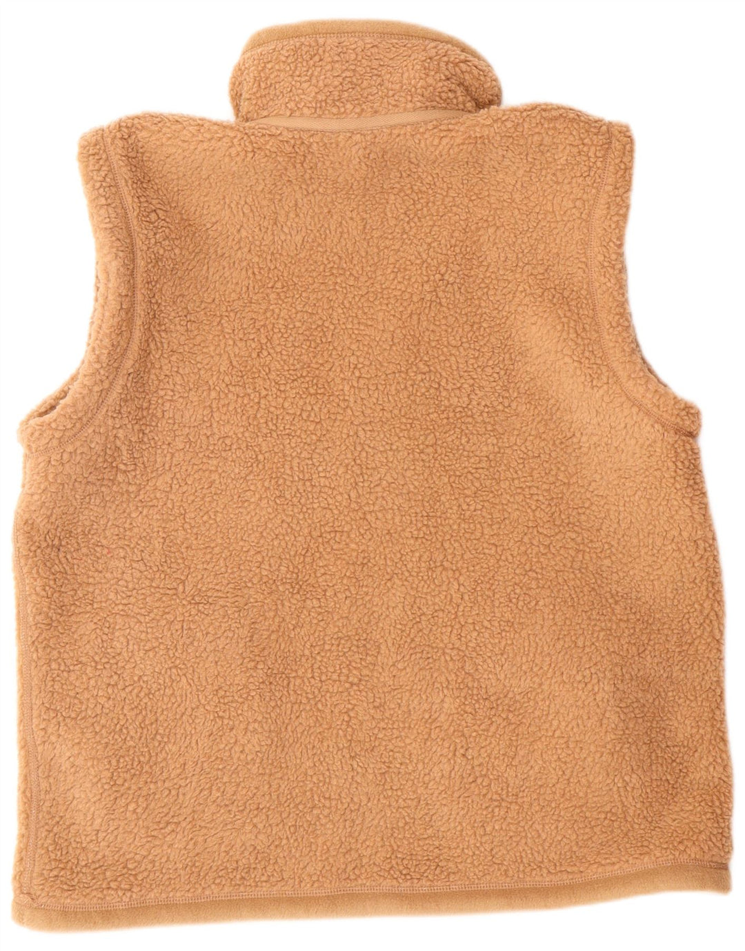 Vintage muška jakna od flisa na dvije ruke UK 38 srednje bež poliester