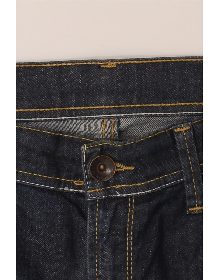 BENETTON Womens Slim Jeans W30 L28 Navy Blue Vintage Benetton and Second-Hand Benetton from Messina Hembry 