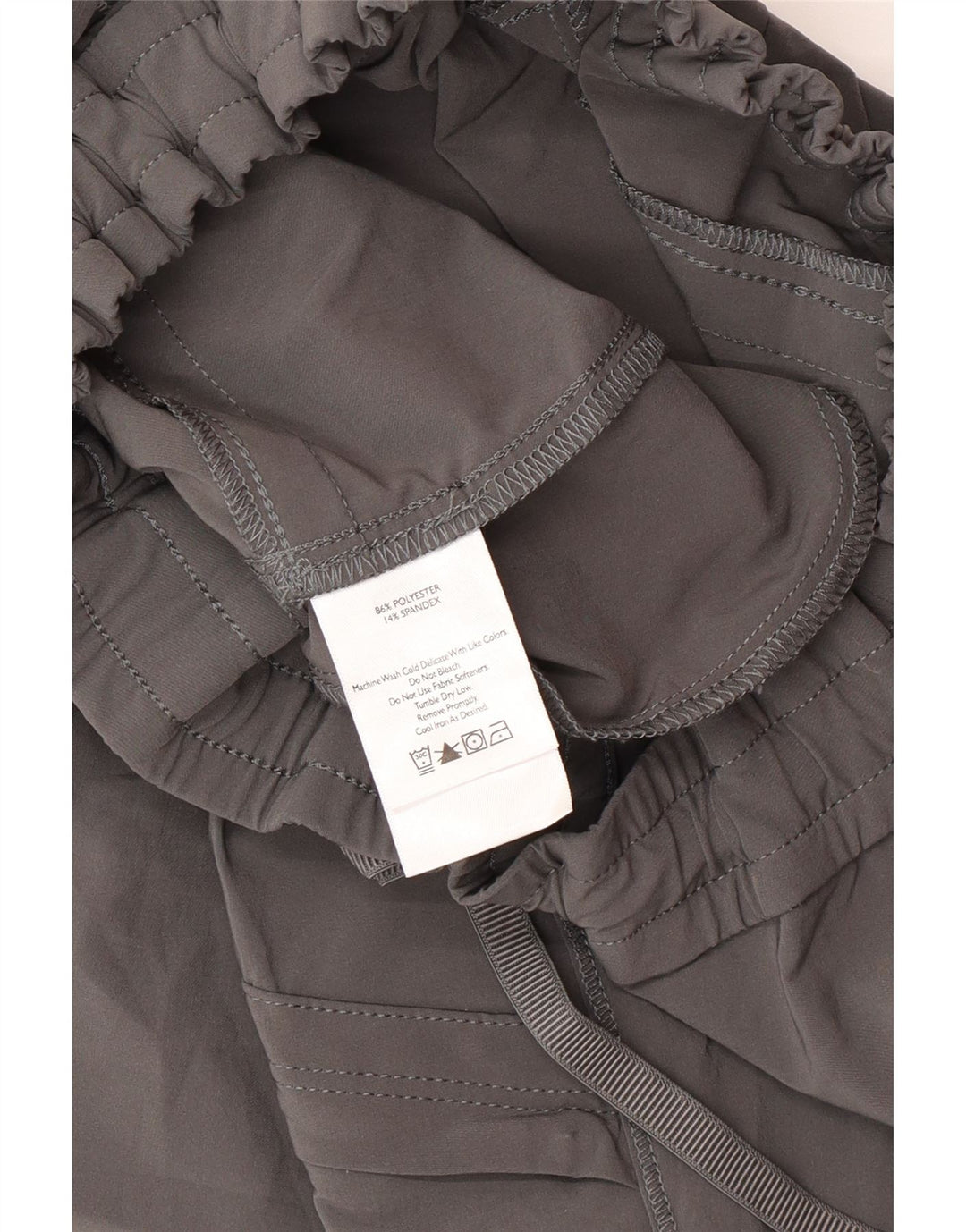 Eddie Bauer ženske kratke kargo hlače srednje veličine W30 L24 sivi poliester