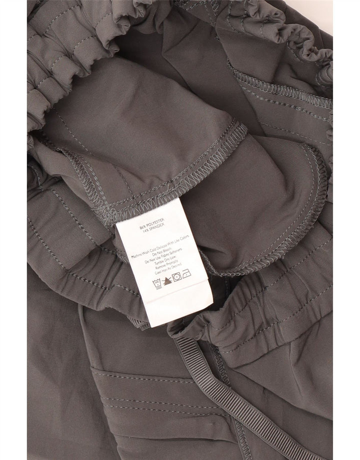 Eddie Bauer ženske kratke kargo hlače srednje veličine W30 L24 sivi poliester